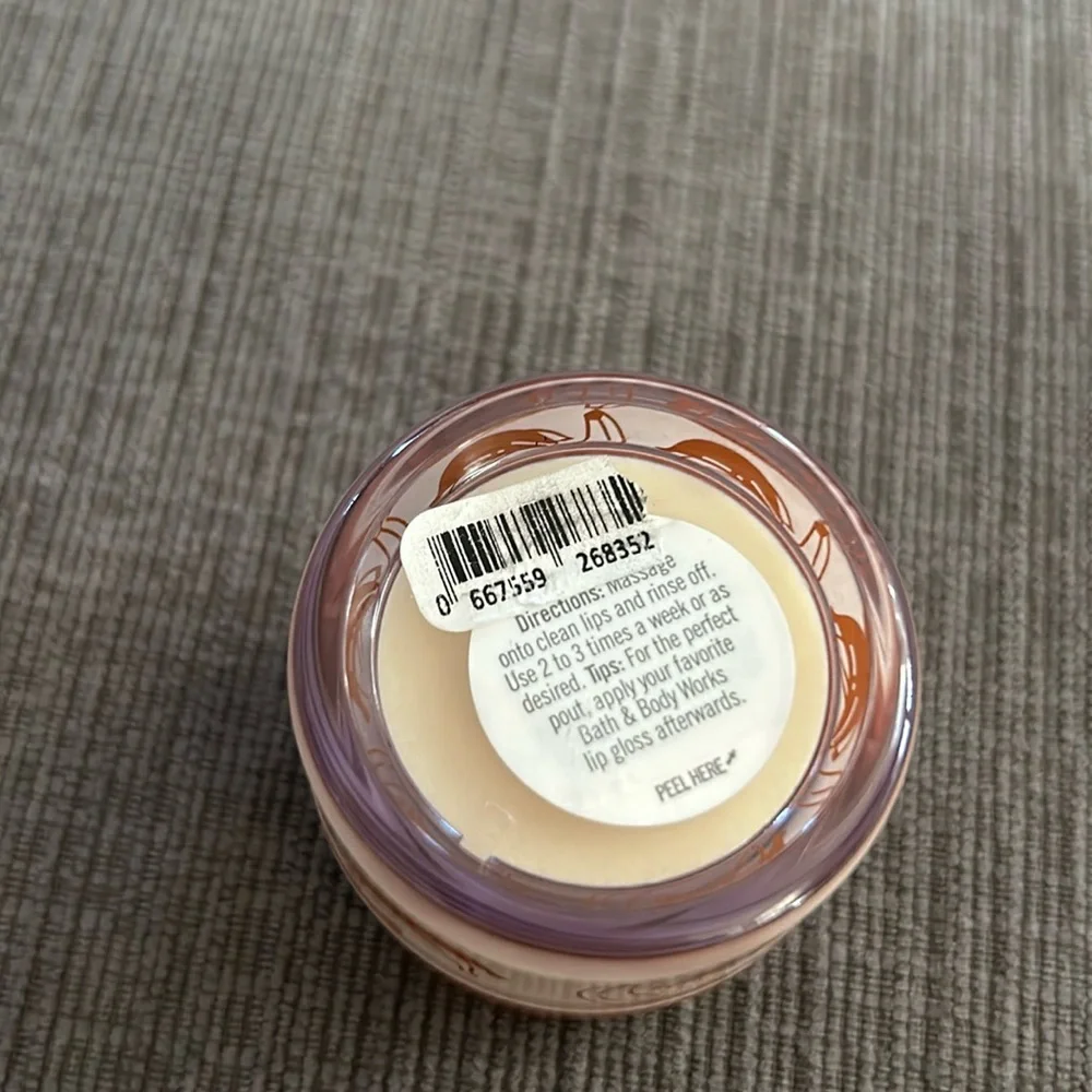 Bath & Body Works Banana Nanaza Exfoliating Lip Scrub NEW 0.5oz/15g